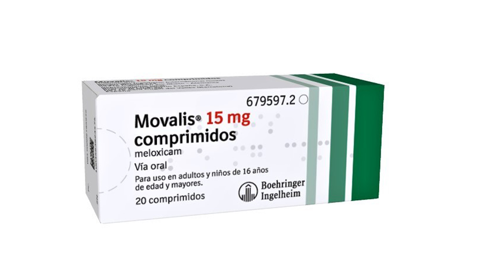 MOVALIS 15 mg 20 COMPRIMIDOS