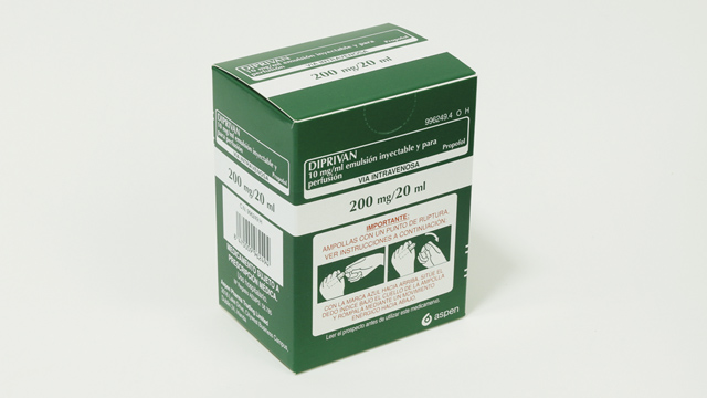 DIPRIVAN 10 mg/ml 5 AMPOLLAS EMULSION INYECTABLE Y PARA PERFUSION 20 ml