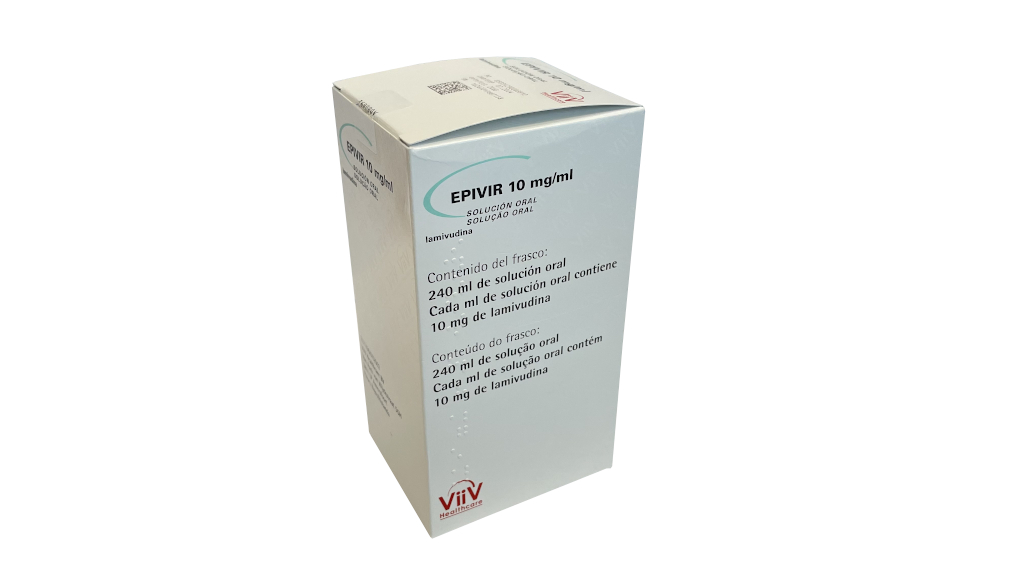 EPIVIR 10 mg/ml SOLUCION ORAL 1 FRASCO 240 ml