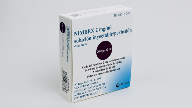 NIMBEX 2 mg/ml 5 AMPOLLAS SOLUCION INYECTABLE Y PARA PERFUSION 10 ml