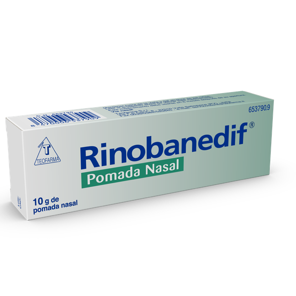 RINOBANEDIF POMADA NASAL 1 TUBO 10 g