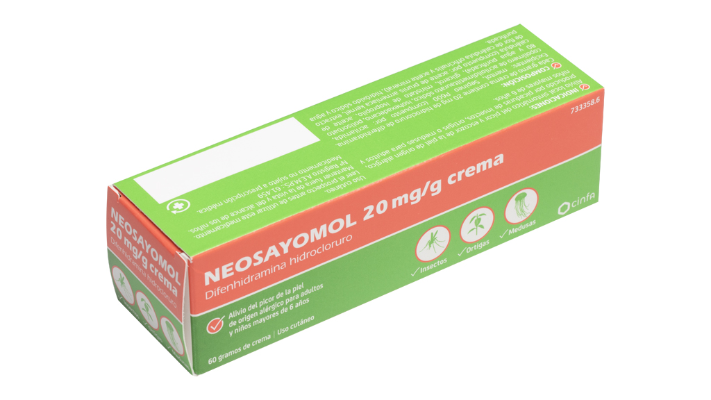 NEOSAYOMOL 20 mg/g CREMA 1 TUBO 30 g