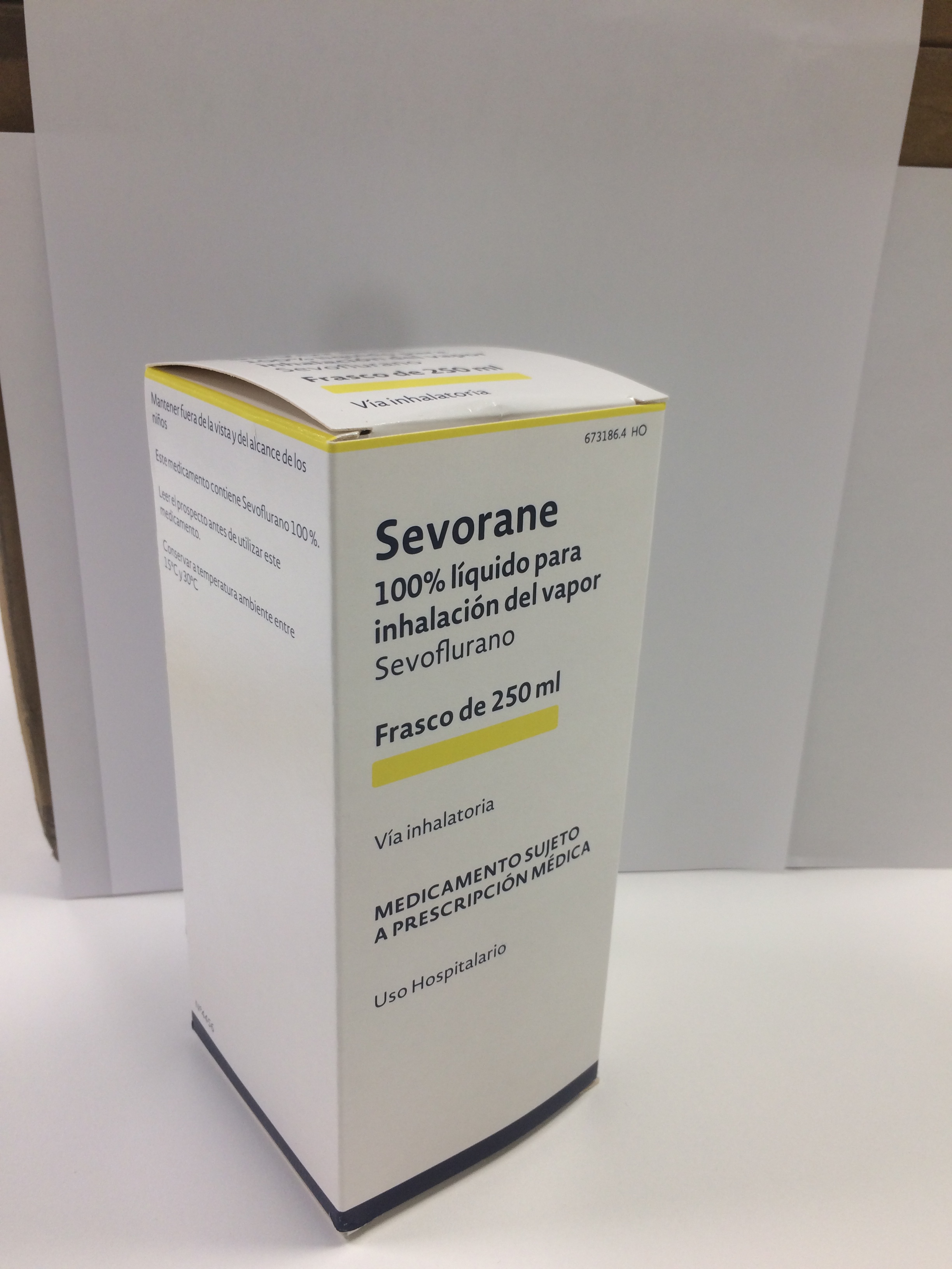 SEVORANE LIQUIDO PARA INHALACION DEL VAPOR 1 FRASCO 250 ml