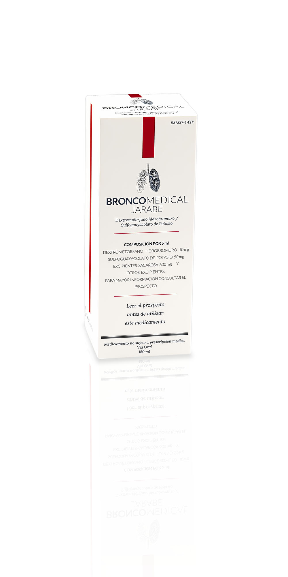 BRONCOMEDICAL CON SULFOGUAYACOL 2 mg/ml + 10 mg/ml JARABE 1 FRASCO 180 ml
