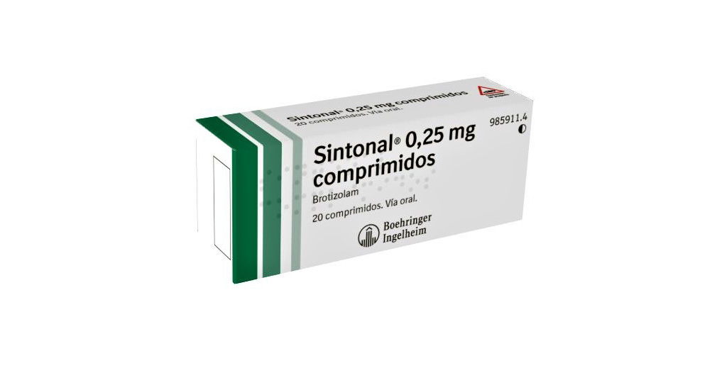 SINTONAL 0,25 mg 20 COMPRIMIDOS