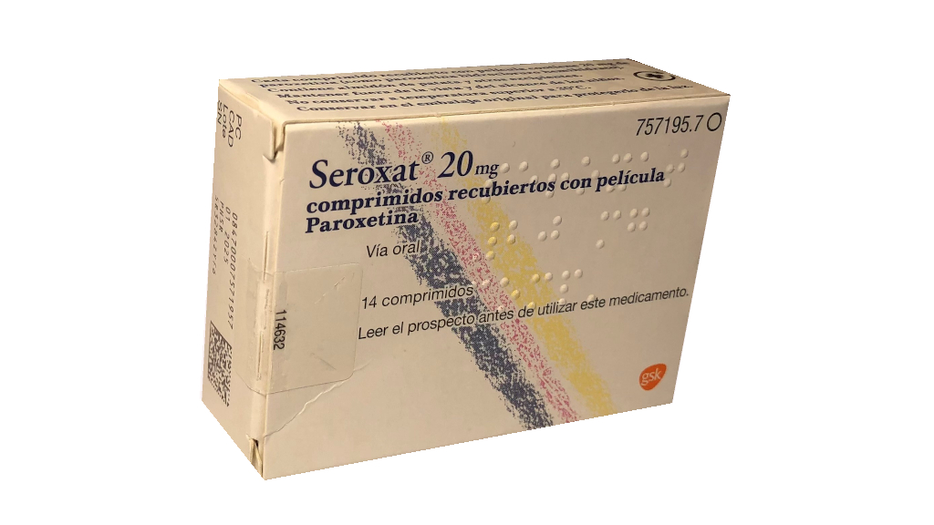 SEROXAT 20 mg 56 COMPRIMIDOS RECUBIERTOS - Farmacéuticos
