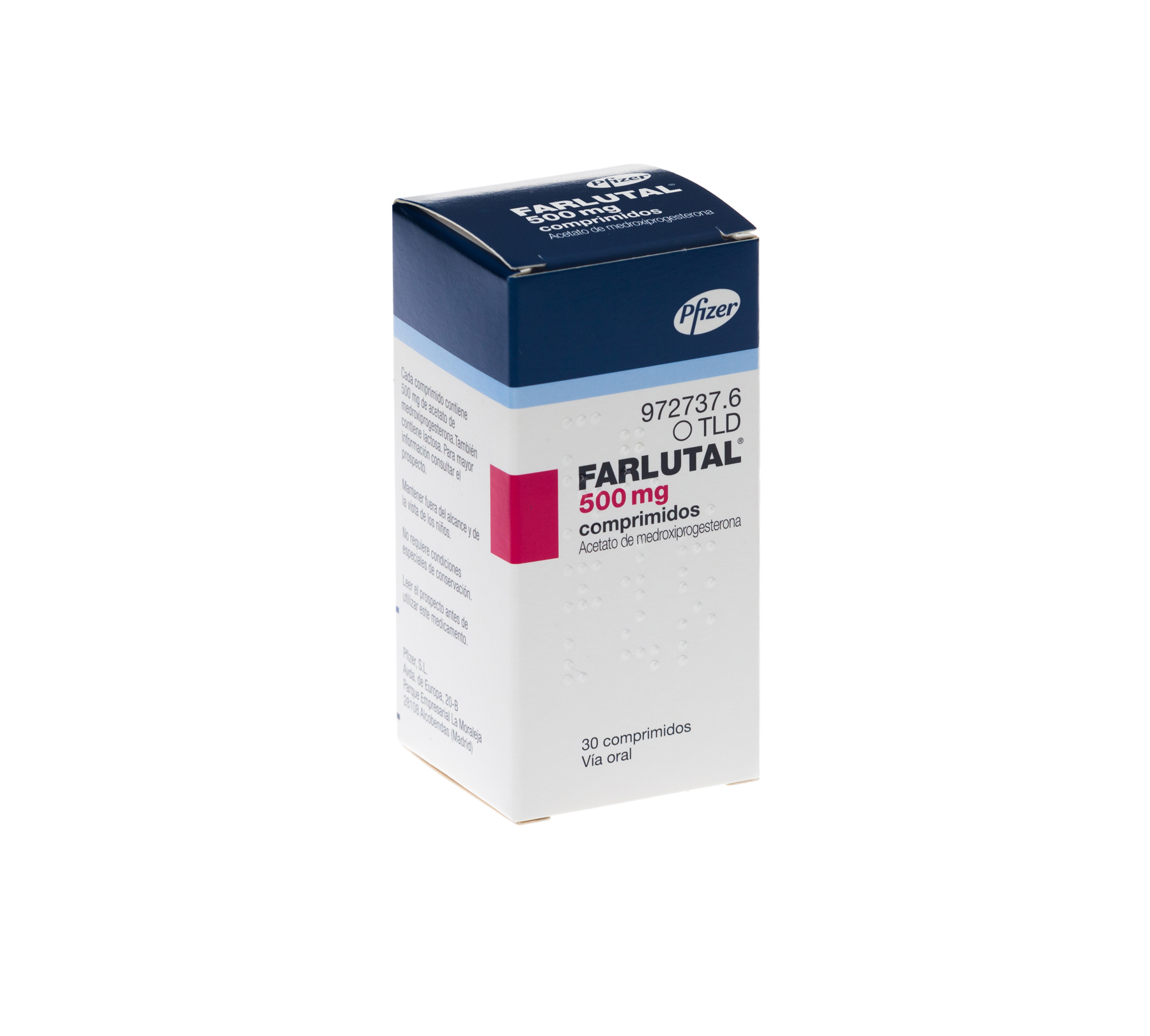 FARLUTAL 500 mg 30 COMPRIMIDOS