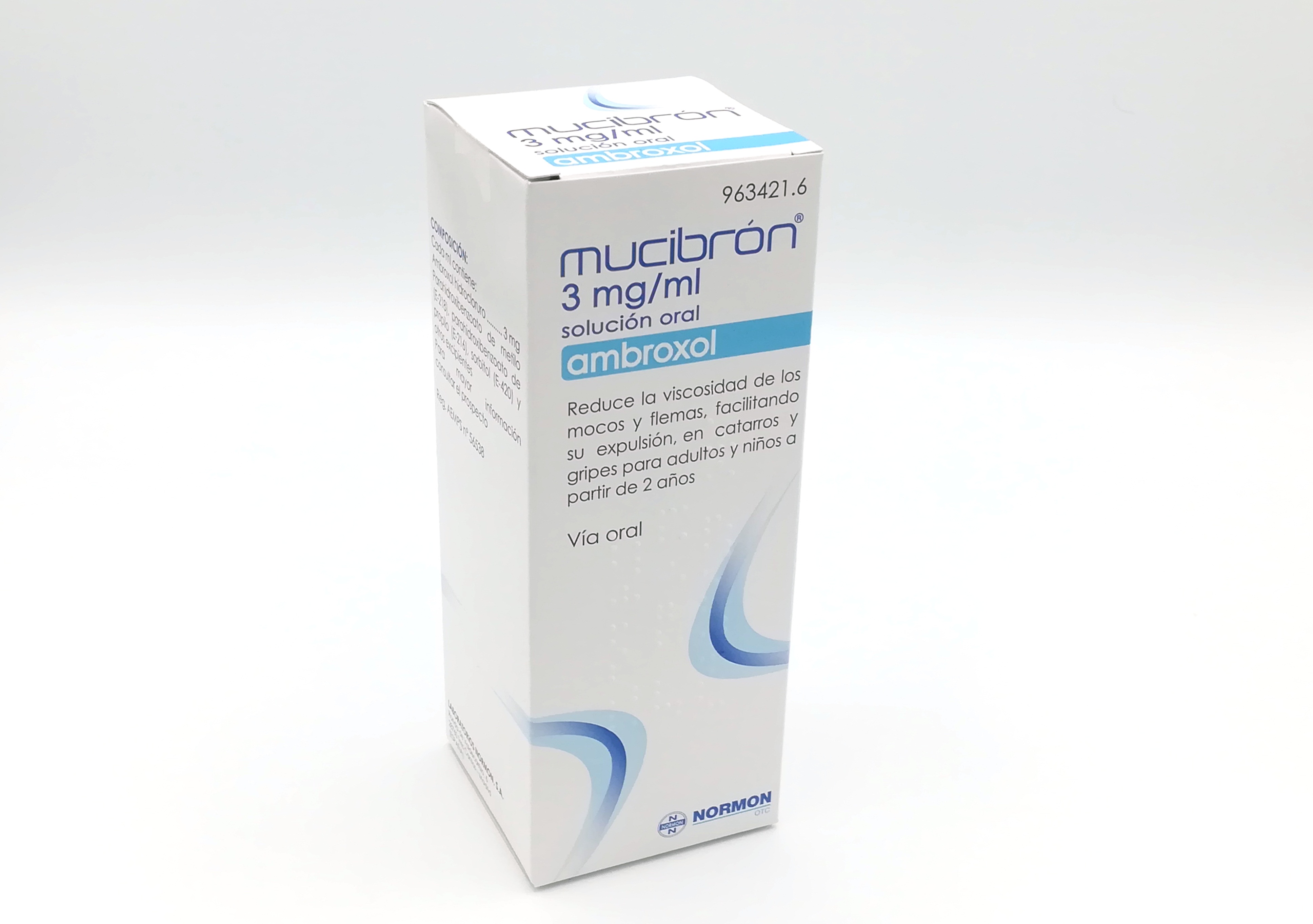 MUCIBRON 3 mg/ml SOLUCION ORAL 1 FRASCO 200 ml