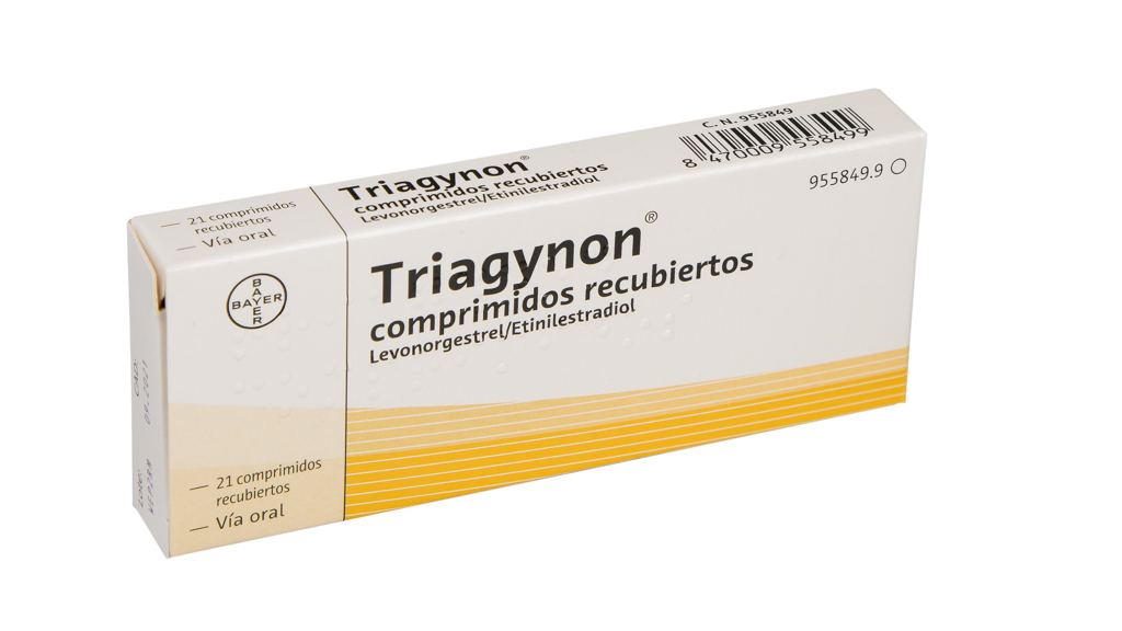TRIAGYNON 1 x 21 COMPRIMIDOS RECUBIERTOS