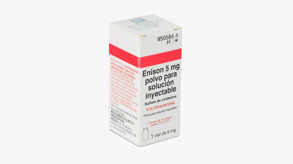 ENISON 5 mg 1 VIAL POLVO PARA SOLUCION INYECTABLE