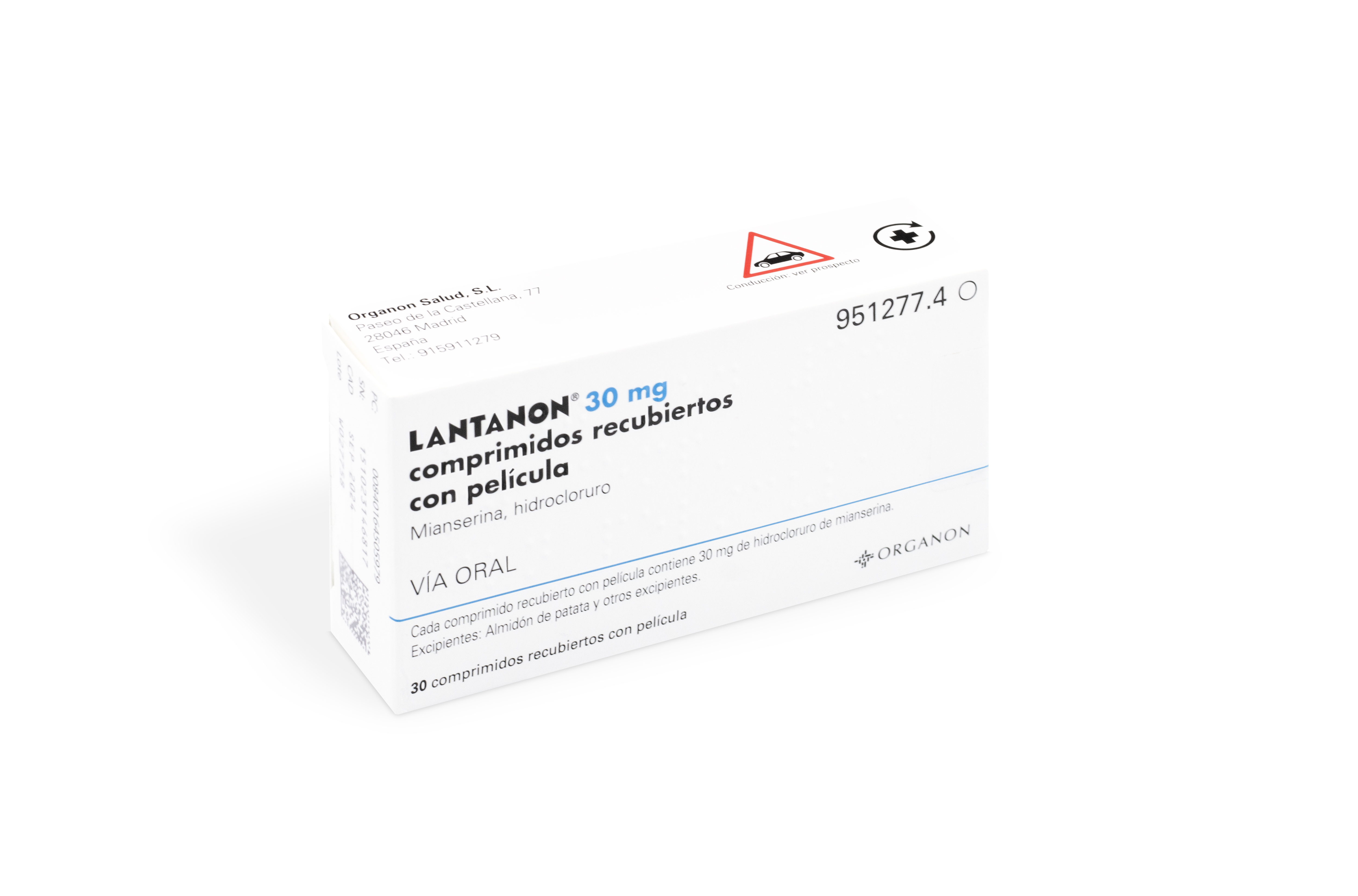LANTANON 30 mg 30 COMPRIMIDOS RECUBIERTOS