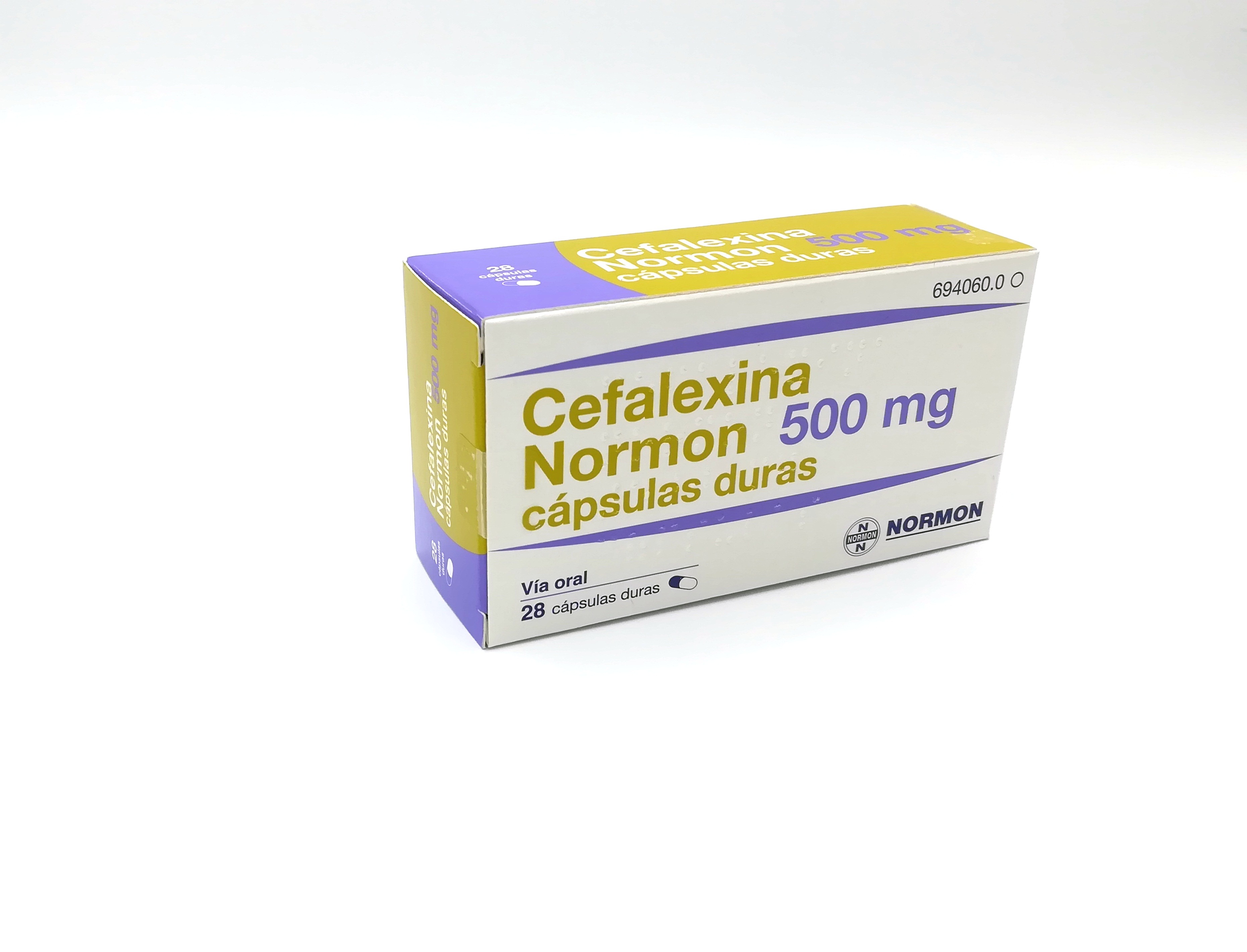 CEFALEXINA NORMON 500 mg 500 CAPSULAS