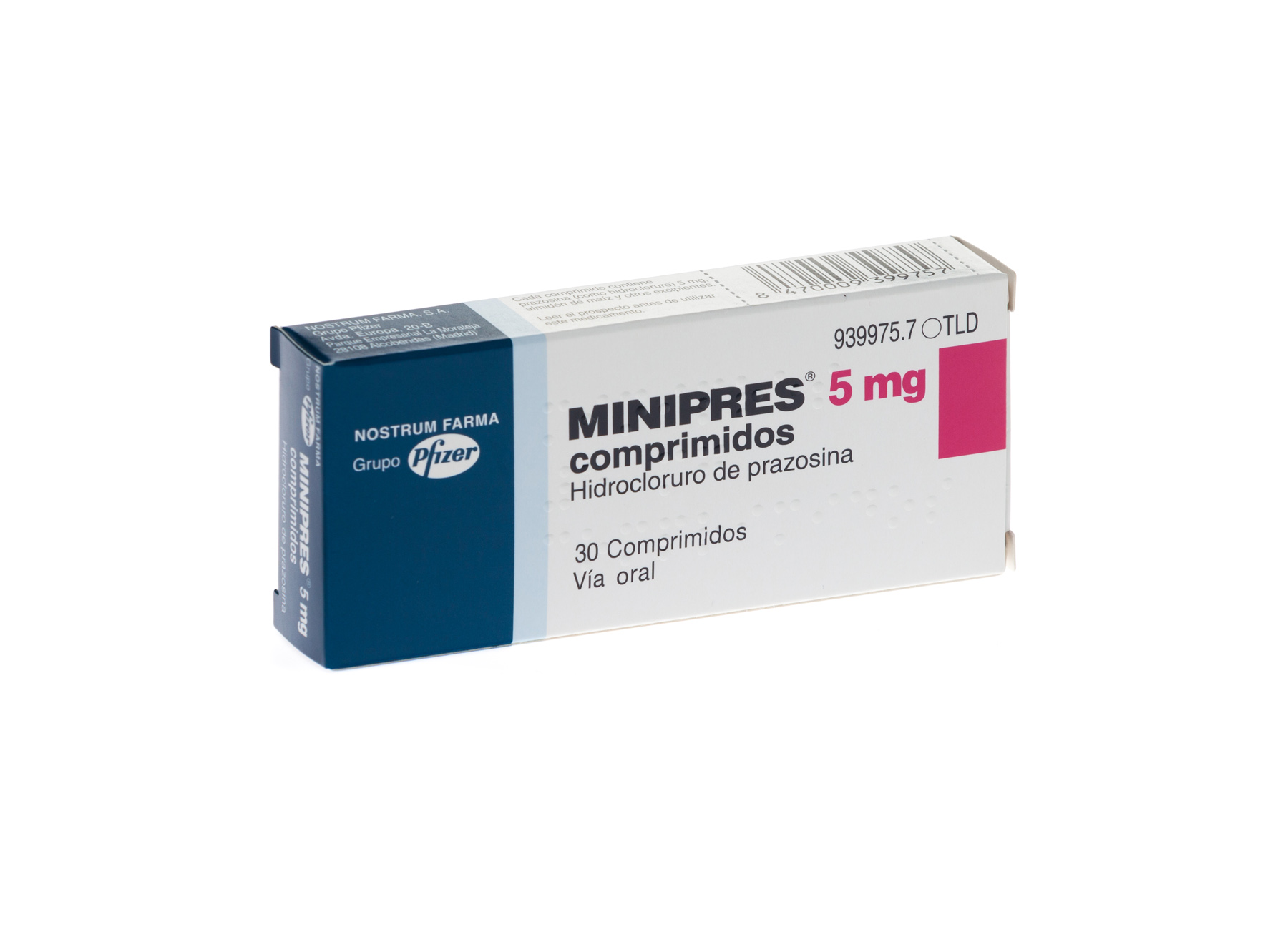 MINIPRES 5 mg 30 COMPRIMIDOS