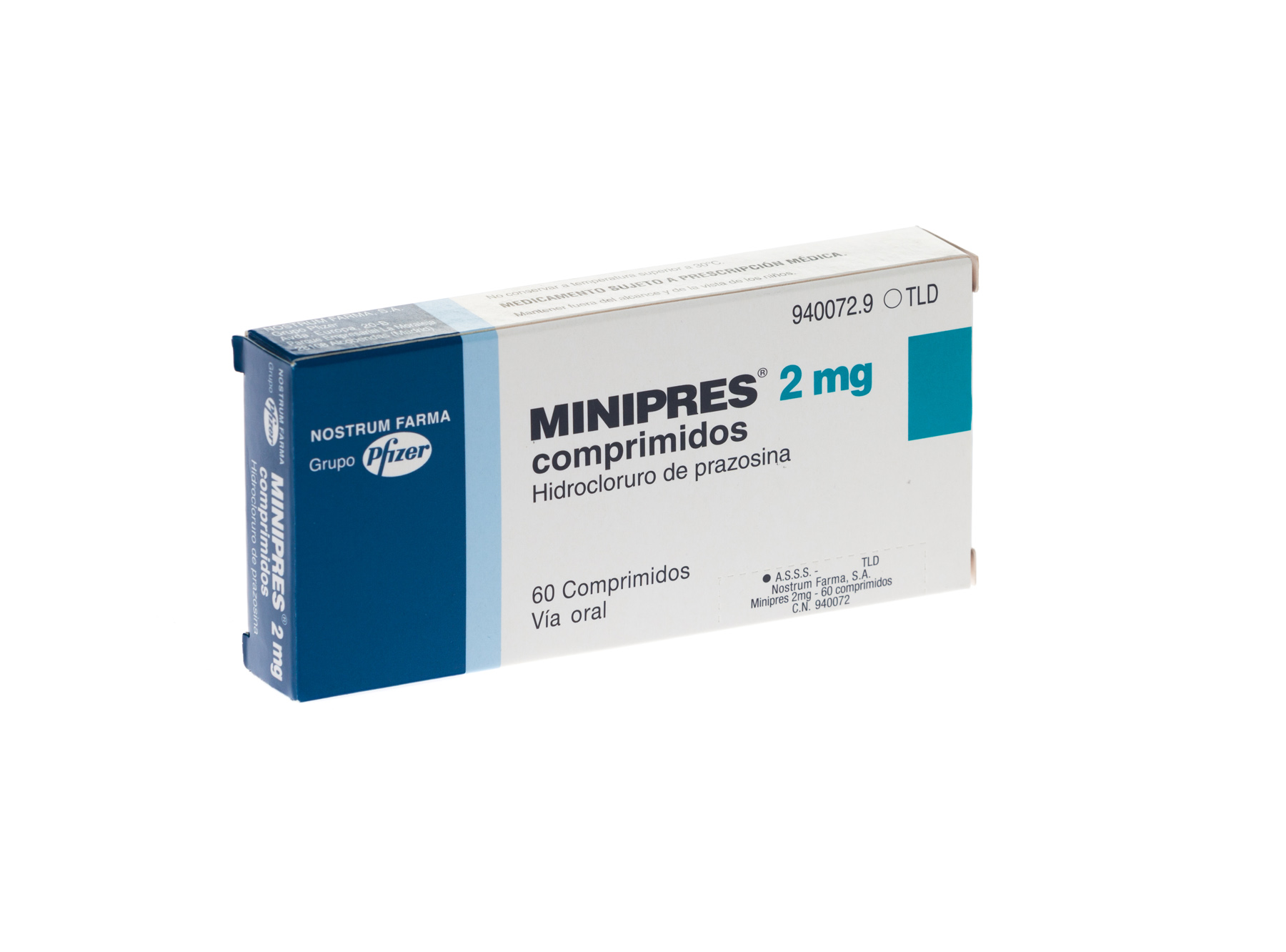 MINIPRES 2 mg 60 COMPRIMIDOS