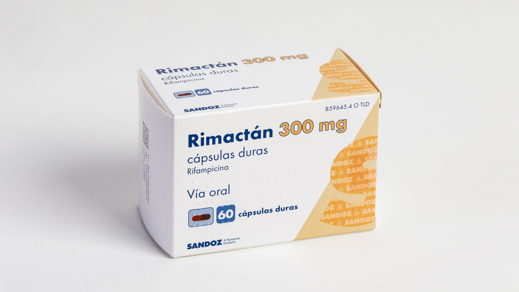 RIMACTAN 300 mg 60 CAPSULAS