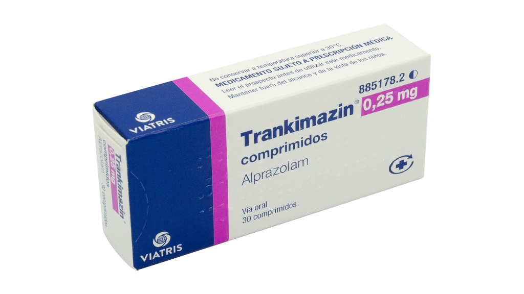 TRANKIMAZIN 0,25 mg 30 COMPRIMIDOS