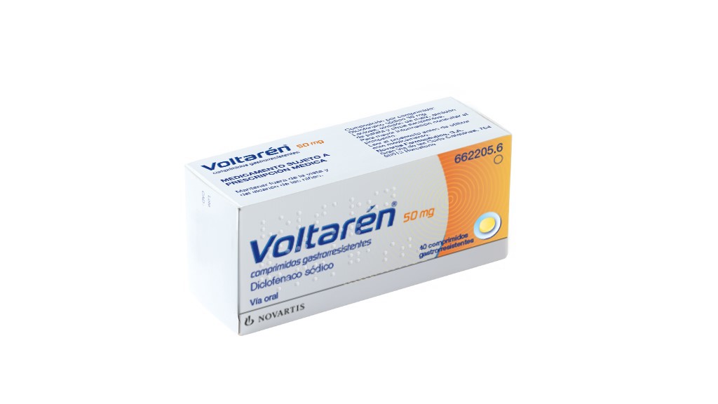 VOLTAREN 50 mg 40 COMPRIMIDOS GASTRORRESISTENTES