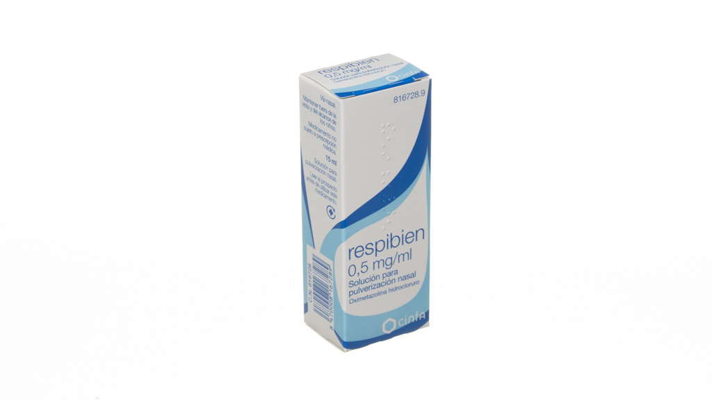 RESPIBIEN 0,5 mg/ml SOLUCION PARA PULVERIZACION NASAL 1 FRASCO 15 ml