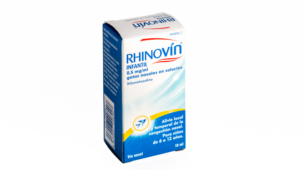 RHINOVIN KIDS 0,5 mg/ml GOTAS NASALES EN SOLUCION 1 FRASCO 10 ml