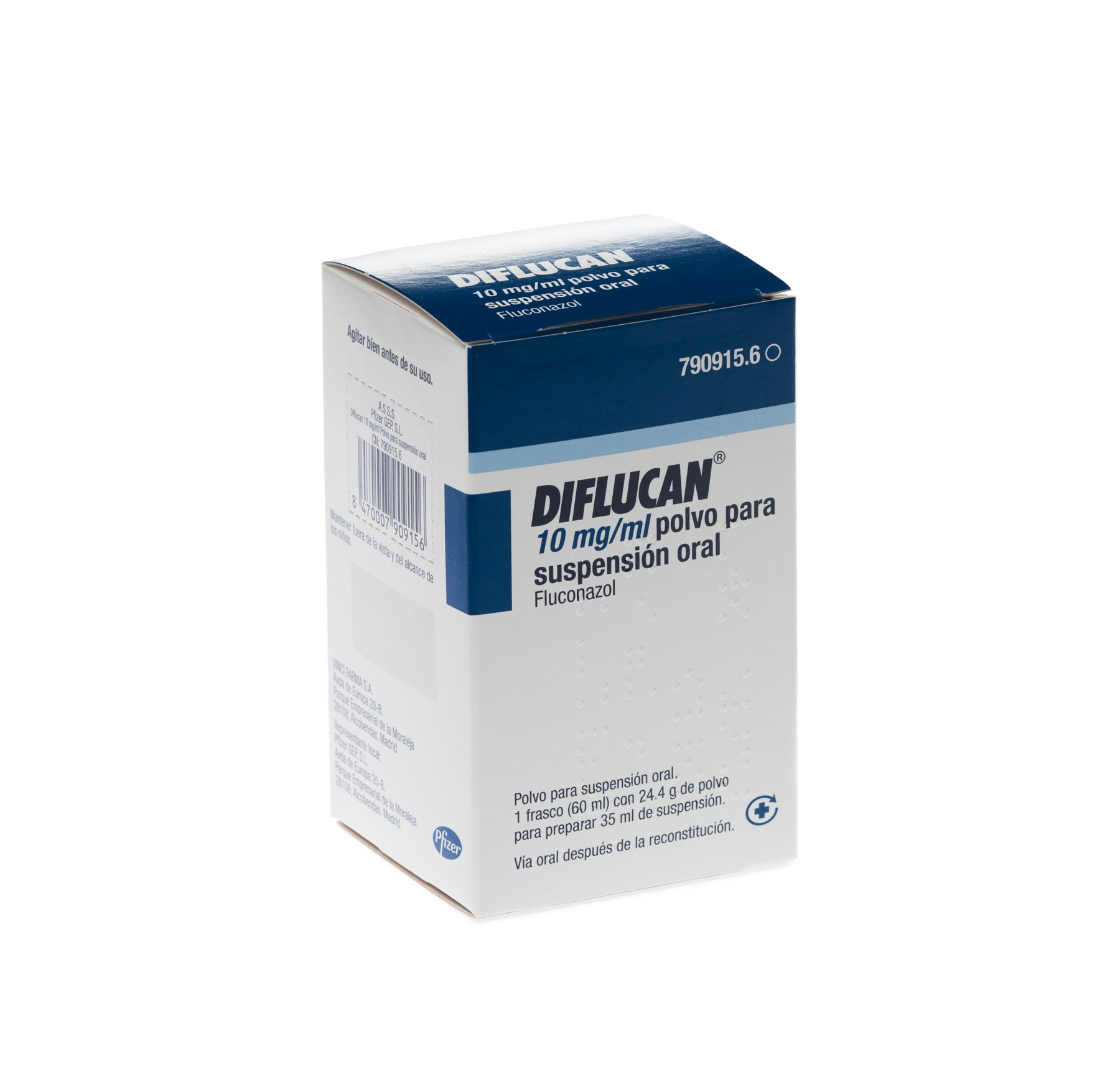 Diflucan 50 Mg5 Ml Polvo Para Suspension Oral 1 Frasco 35 Ml