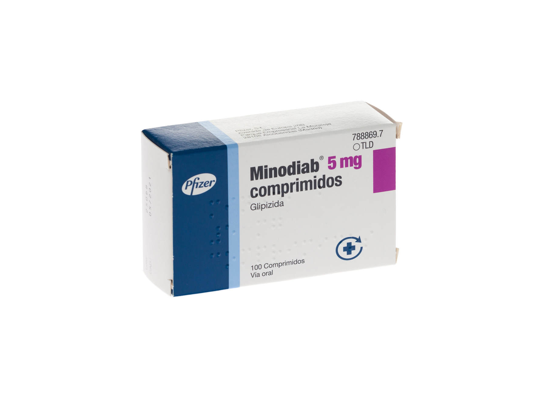 MINODIAB 5 mg 100 COMPRIMIDOS