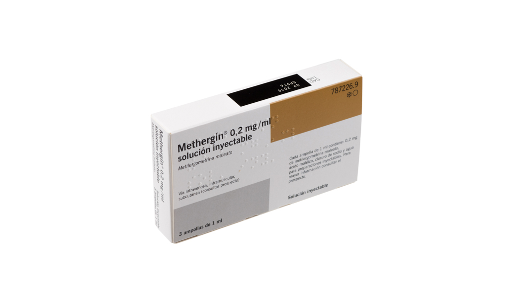 METHERGIN 0,2 mg/ml 3 AMPOLLAS SOLUCION INYECTABLE 1 ml