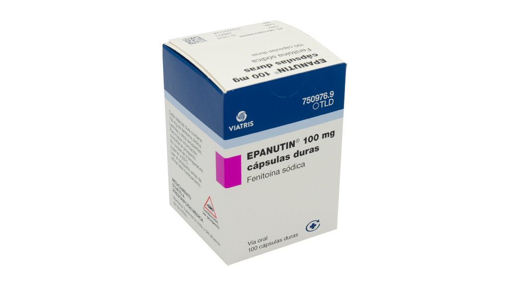 EPANUTIN 100 mg 100 CAPSULAS