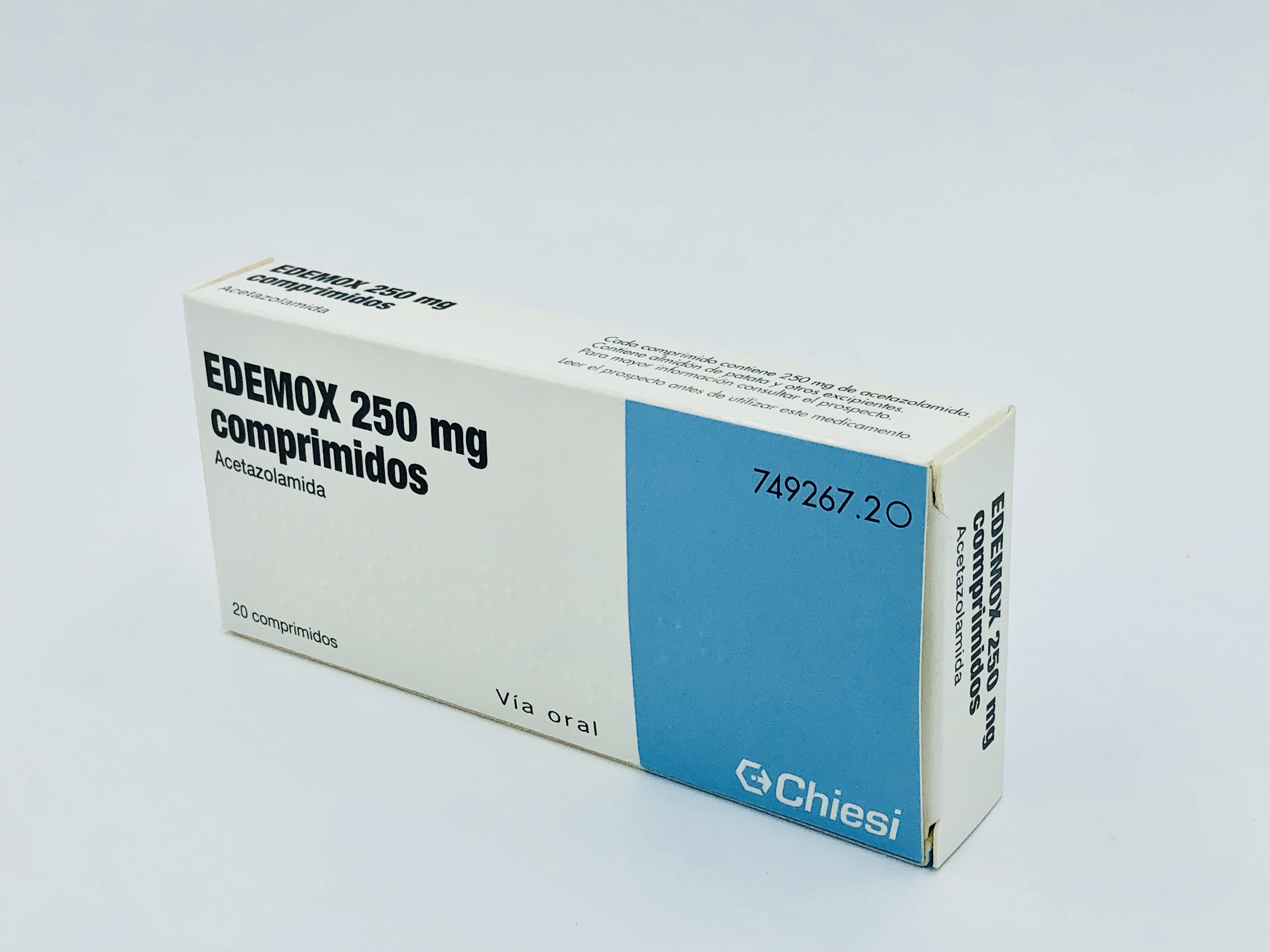 EDEMOX 250 mg 20 COMPRIMIDOS