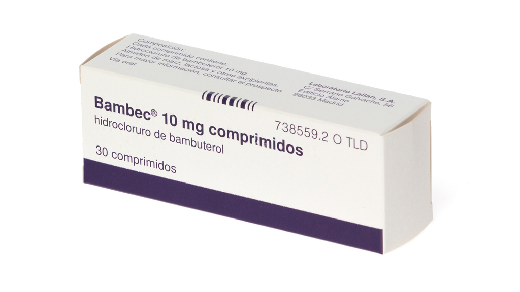 BAMBEC 10 mg 30 COMPRIMIDOS